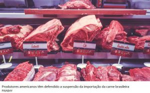 CNA rebate ameaça de embargo americano à carne brasileira