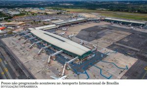 Mulher morre em voo, e piloto faz pouso de emergência em Brasília